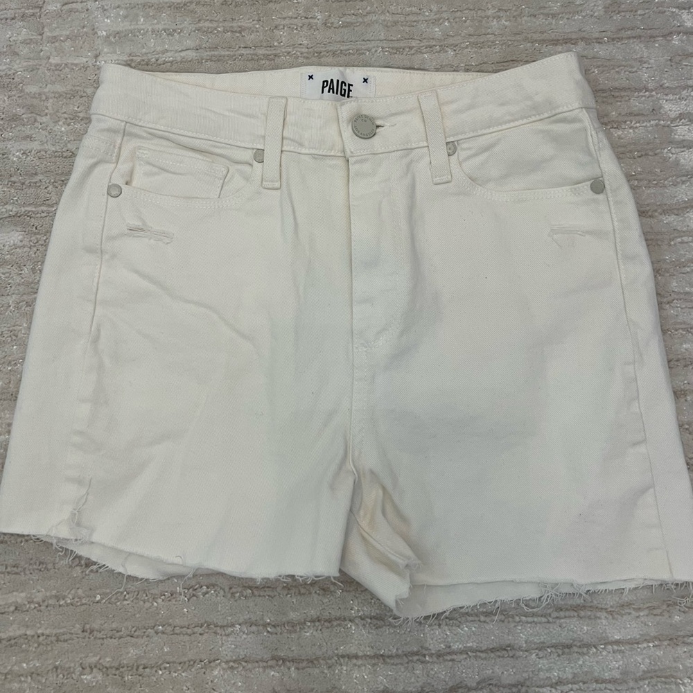 Paige white shorts